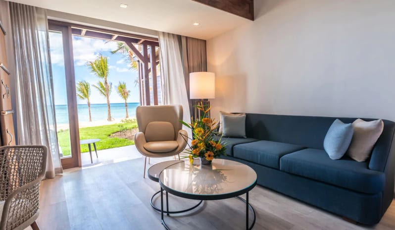 Le Meridien Il Maurice - Beach Bliss Junior Suite Doubles Living Space
